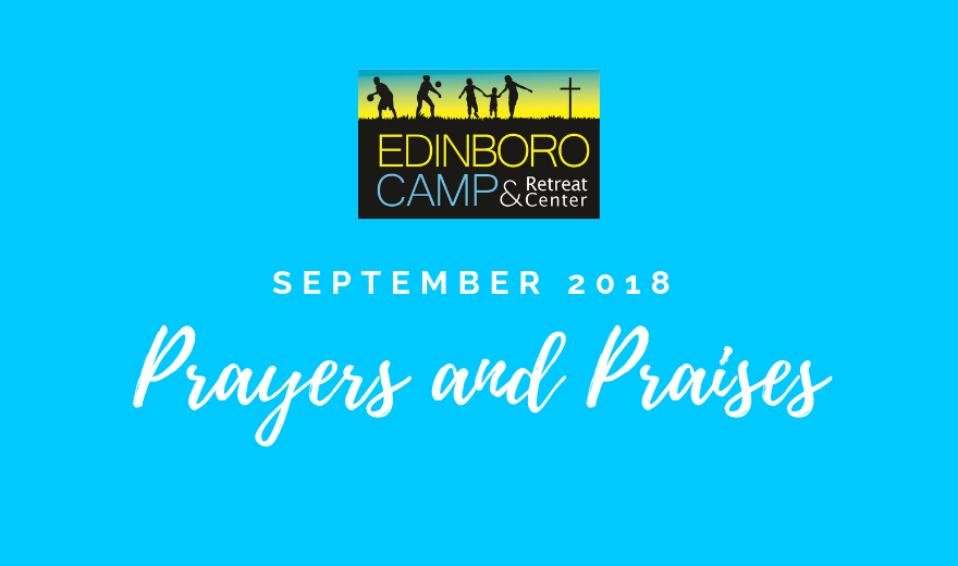 Prayers & Praises: September 2018